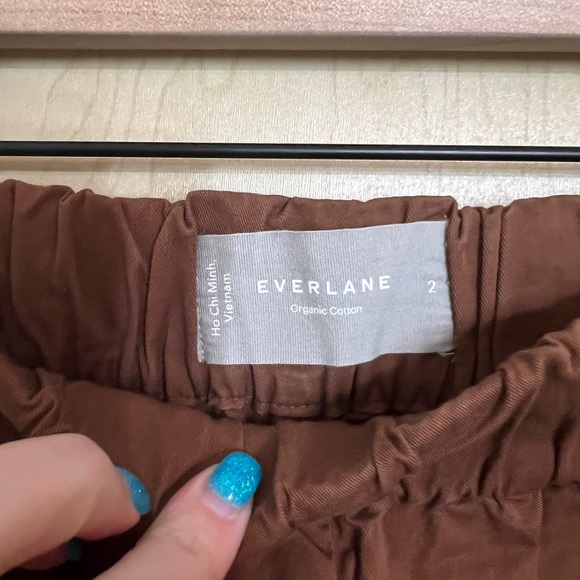 Everlane Brown Easy Pant - Picture 4 of 5